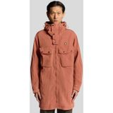 Lyle & Scott - Parka - Brique - Waterafstotend - Met Capuchon