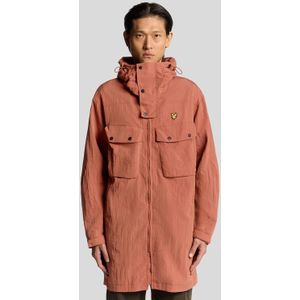 Lyle & Scott - Parka - Brique - Waterafstotend - Met Capuchon