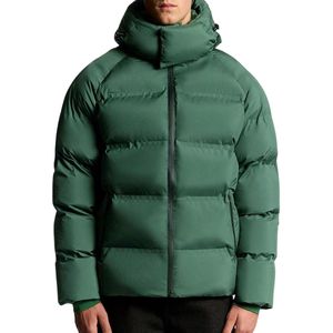 Lyle & Scott - Welded Puffer - Jas - Dark Pine - Waterafstotend