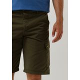 Lyle & Scott Wembley Cargo Short Broeken Heren - Olijf
