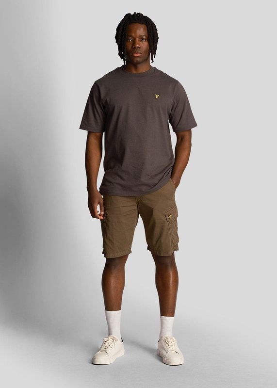 Lyle & Scott Wembley Cargo Short Broeken Heren - Olijf