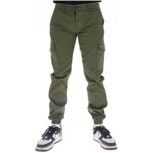 Lyle & Scott - Klassieke Broek - Khaki - Katoenen Twill