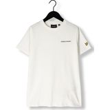 Lyle & Scott Jongens Script Logo T-shirt - Wit