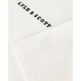 Lyle & Scott Jongens Script Logo T-shirt - Wit