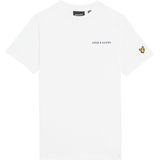 Lyle & Scott Jongens Script Logo T-shirt - Wit