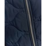 Lyle & Scott Waterafstotend Ripstop Gewatteerd Jack - Marineblauw