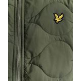 Lyle & Scott Waterafstotend Ripstop Gewatteerd Jack - Groen