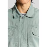 Lyle & Scott Multi Pocket Full Zip Overshirt - Blauw