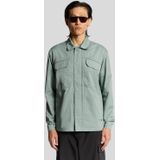 Lyle & Scott Multi Pocket Full Zip Overshirt - Blauw