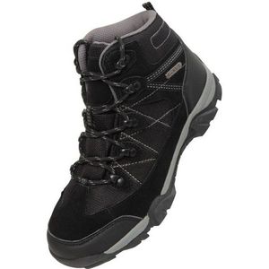 Mountain Warehouse Kinder/kleuterpad Suède Wandelschoenen (Zwart) - Maat 34