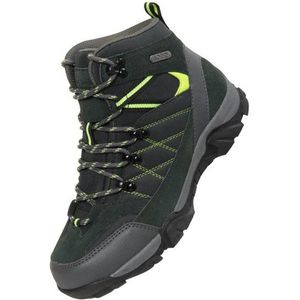 Mountain Warehouse Kinder/kleuterpad Suède Wandelschoenen (Kalk) - Maat 32