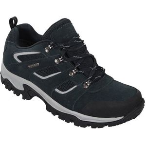 Mountain Warehouse Heren Wandelschoenen Voyage Suède (Blauw) - Maat 45