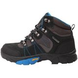 Mountain Warehouse Edinburgh Waterdichte Suède Wandelschoenen voor Kinderen/Kinderen (36 EU) (Blauw/bruin/zwart)