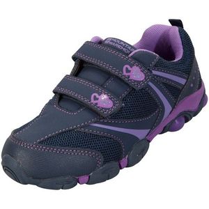 Mountain Warehouse Childrens/Kids Oplichtende Trainers (23 EU) (Paars/Navy)