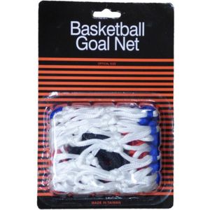 Carta Sport Basketbalnet  (Wit/Rood/Blauw)