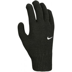 Nike Kinder/Kids 2.0 Gebreide Swoosh Handschoenen (L - XL) (Zwart)