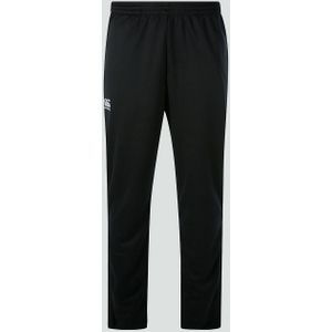 Canterbury - Unisex - Trainingsbroek - Zwart - Polyester, Lichtgewicht, Quick Dry, 2 Zijzakken met Rits