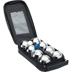 Carta Sport Verchroomde Boules Set (Set van 11)  (Zwart/Zilvergrijs)