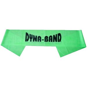 Dyna-Band Weerstandsband (M) (Groen/zwart)