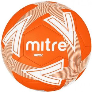Mitre Impel Voetbal (5) (Oranje/Wit)
