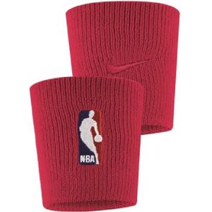 NBA Nike Dri-FIT Polsband  (Rood/Wit)