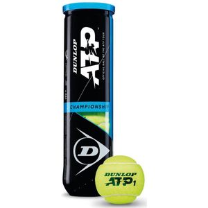 Dunlop ATP Tennis Ballen  (Groen/zwart)