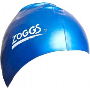 Zoggs Unisex Volwassen Siliconen Zwemkapje  (Blauw)