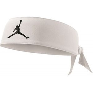 Nike Jordan Jumpman Dri-FIT hoofdband  (Wit/zwart)