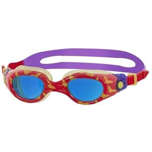 Zoggs Kinder/Kind Wonder Woman zwembril (92-116) (Rood/Geel/Paars)