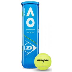 Dunlop Australian Open Tennis Ballen  (Groen/zwart)