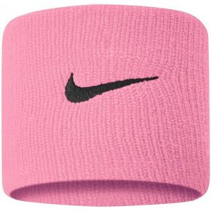 Nike Swoosh Polsband (Set van 2)  (Roze/Zwart)
