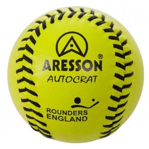 Aresson Autocraat Lederen Rounders Bal  (Geel)