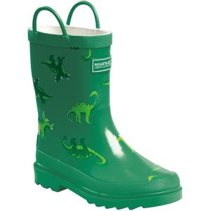 Regatta Kinder/Kinderen Dinosaurus Wellington Laarzen (23 EU) (Jellybean Groen)