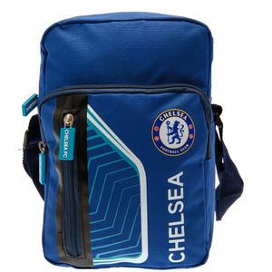 Chelsea FC Crest Schoudertas  (Koningsblauw/Wit)