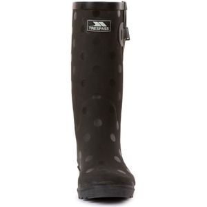 Trespass Dames/Dames Elena Polka Dot Wellington Boots (Zwart) - Maat 37