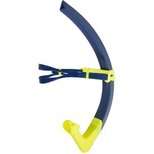 Aqua Sphere Unisex Focus Snorkel voor volwassenen  (Marine / geel)