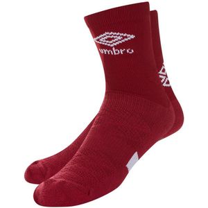 Umbro Heren Protex Gripped Enkelsokken (Nieuw Claret)