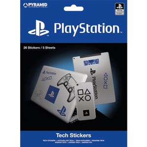 Playstation Icons Tech Stickers (Pack of 26)