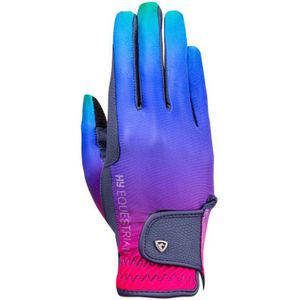 Hy Ombre handschoenen voor volwassenen (XL) (Marine/Vibrant Roze)