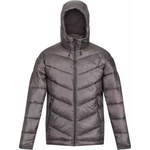 Regatta - Gewatteerde Winterjas - Zwart - Polyamide - Verstelbare Kap