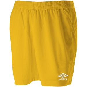 Umbro - Club II - Korte Broek - Geel - 100% Polyester, Elastische Taille met Binnenkoord