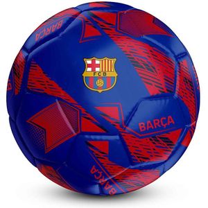 FC Barcelona Nimbus PVC Voetbal (5) (Blauw/Klaret Rood/Geel)