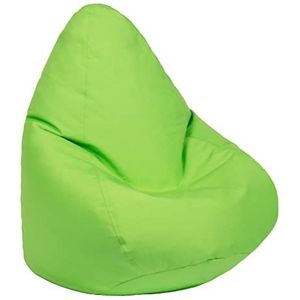 Loft 25 Kids Bean Bag Gamer Chair | Binnen Buiten Woonkamer Zitzak | Kinderen Waterbestendig Meubels | Ergonomisch Ontwerp voor Ondersteuning van het Lichaam (Limoen, Zitzak)