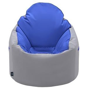 Loft 25 Volwassenen Bean Bag Chair | Binnen Buiten Woonkamer Gaming Zitzak | Highback Waterbestendige Gamer Zitbank | Lichtgewicht Ergonomisch Ontwerp voor Lichaamsonder Steuning (Blauw)