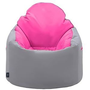 Loft 25 Volwassenen Bean Bag Chair | Binnen Buiten Woonkamer Gaming Zitzak | Highback Waterbestendige Gamer Zitbank | Lichtgewicht Ergonomisch Ontwerp voor Lichaamsonder Steuning (Roze)