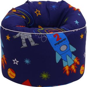 Zitzak Kind - Ronde kinder Zitzakken - Binnen Bean bag - Bedrukte Zitzak - Gaming Zitzak Stoel - kinder Lounge Stoel