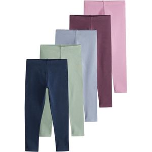 Next - Leggings - Marine - 5 Pack - Skinny