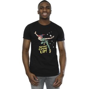 Li-cense Disney heren peter pan wordt nooit volwassen t-shirt