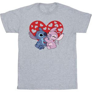 Li-cense Disney heren lilo & stitch harten t-shirt