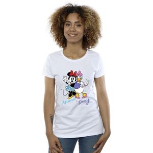Li-cense Disney dames minnie mouse en madeliefje t-shirt katoen
